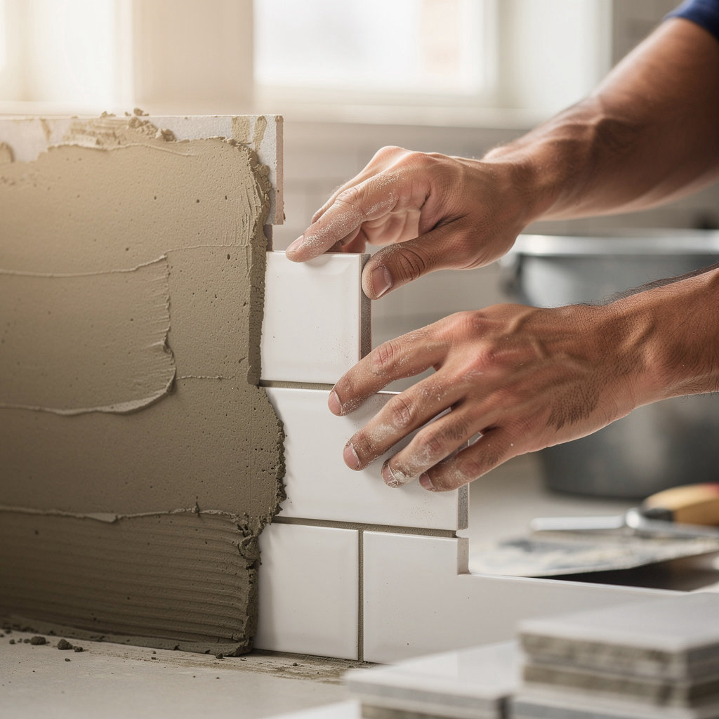 Taylor Made Renovations professional team working on a Detroit kitchen remodeling project